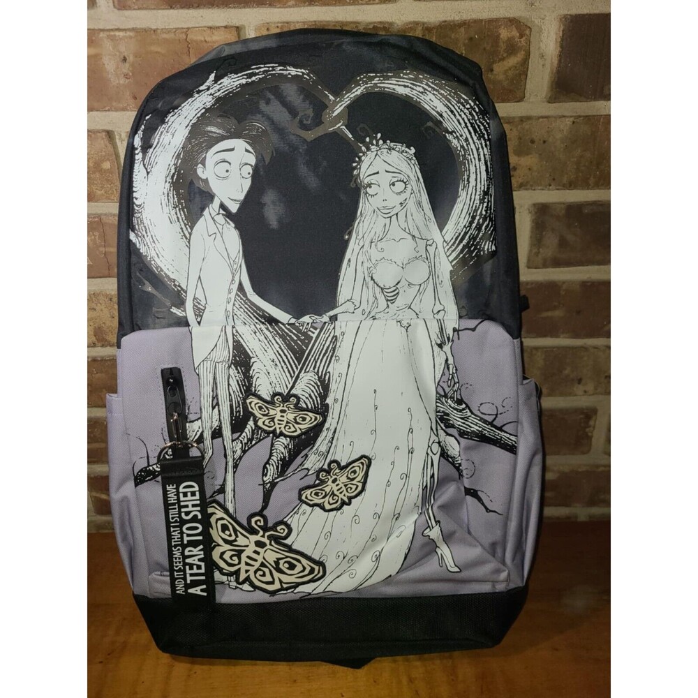 Victor and Emily Butterfly Backpack - Corpse Bride Bioworld NEW A Tear To Shed